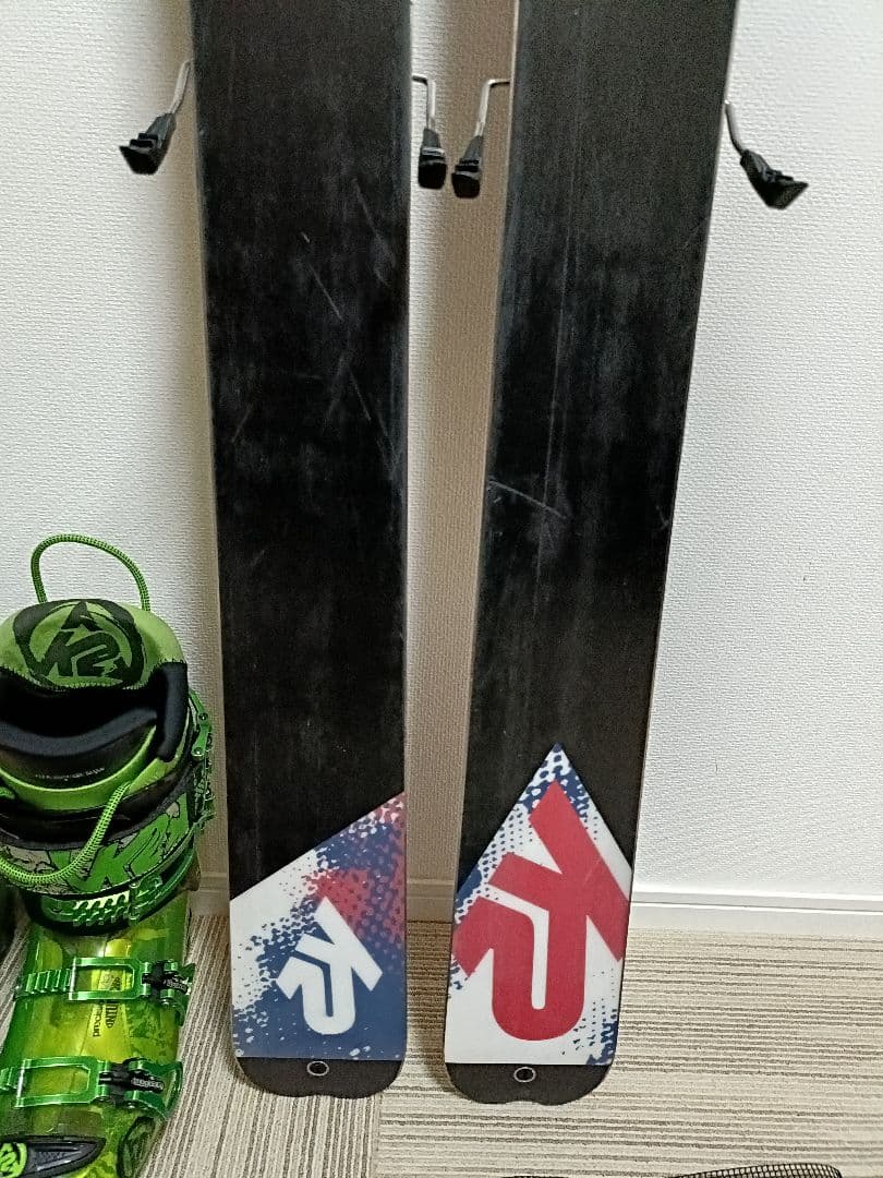 K2スキー板、G3ビンディング、シール、K2ブーツ、バックカントリーフルセット