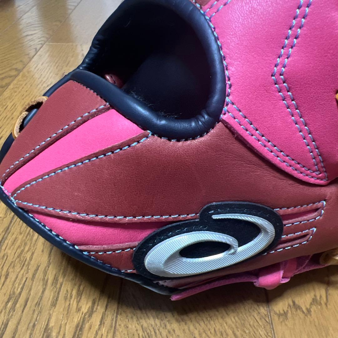 asicsアシックス　BGA75A 右投げ用　軟式ボールセット
