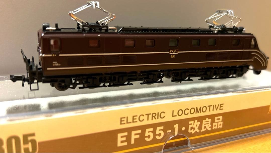#MAICROACE A1305 EF55-1 改良品 電気機関車
