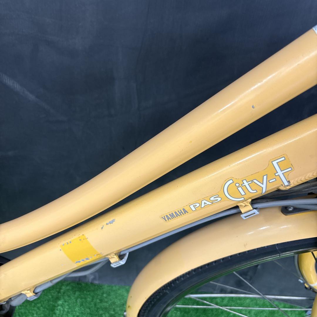 電動自転車 YAMAHA PAS city-F オレンジ　36★