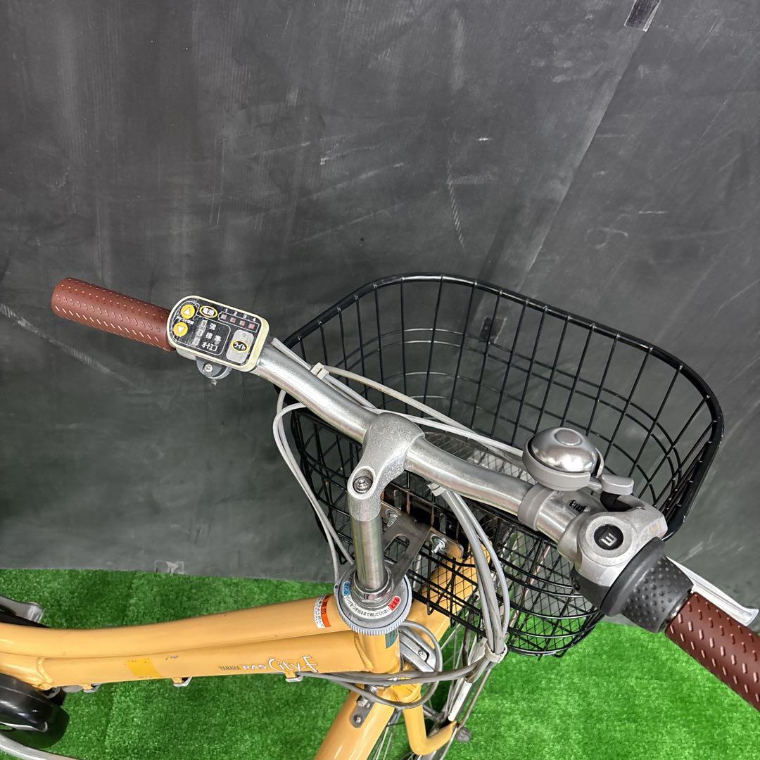 電動自転車 YAMAHA PAS city-F オレンジ　36★