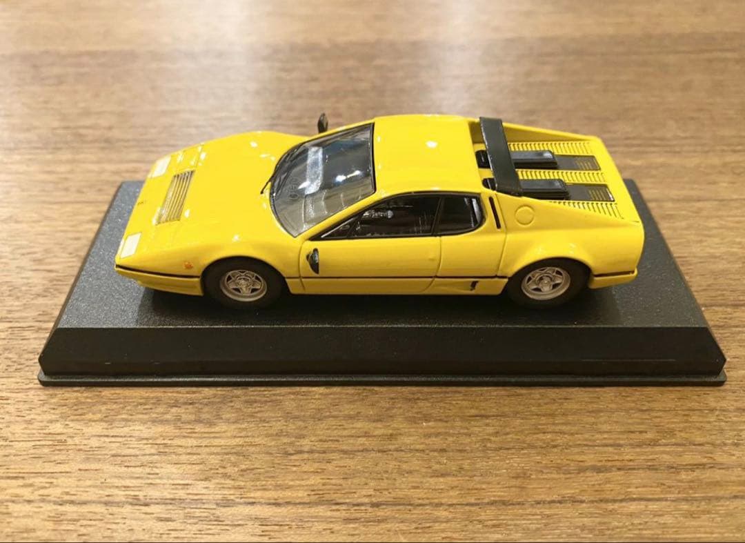 中古品 希少！1/43 ベストモデル フェラーリ 512BBi イエロー