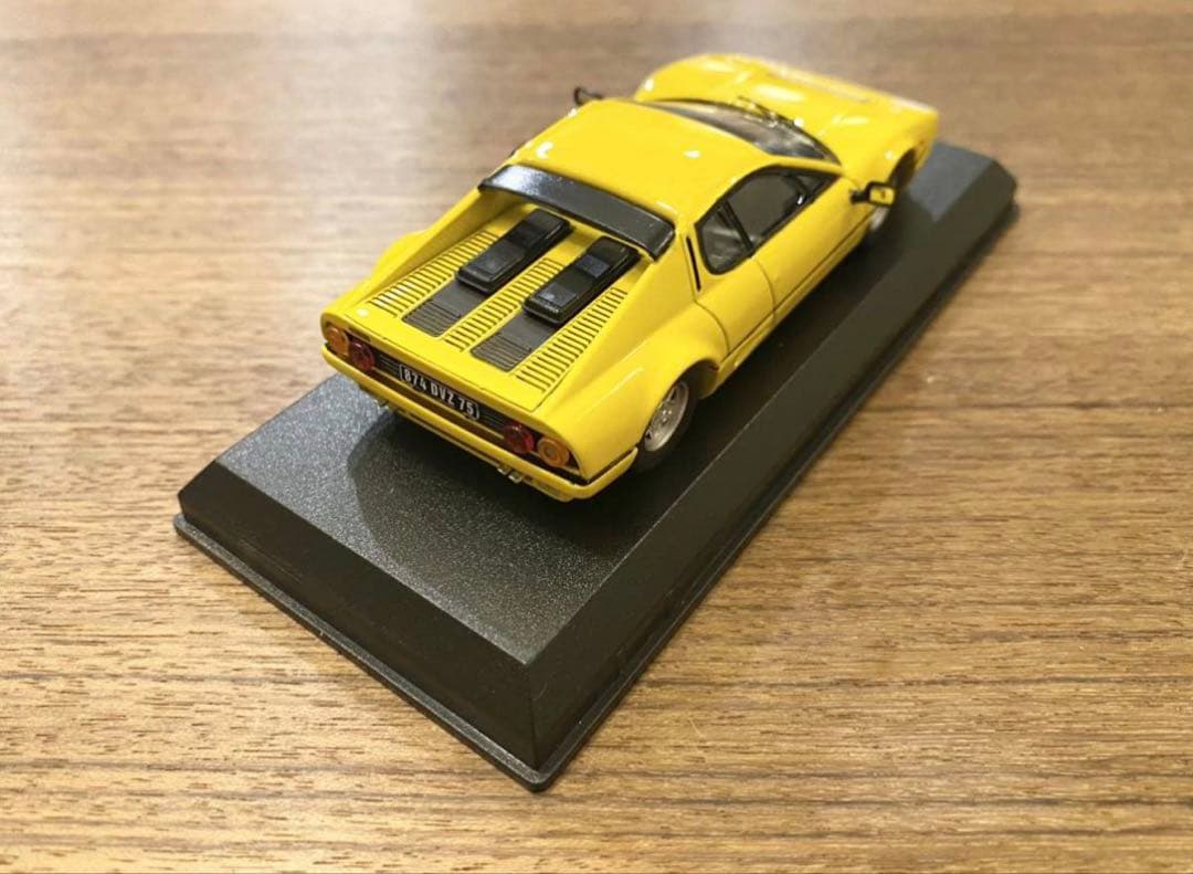 中古品 希少！1/43 ベストモデル フェラーリ 512BBi イエロー