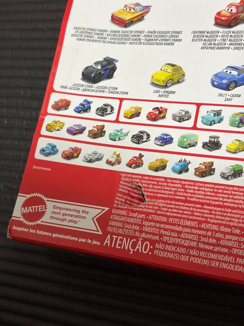 ディズニー ピクサー カーズ メタル ミニレーサー バラエティ 10個パック