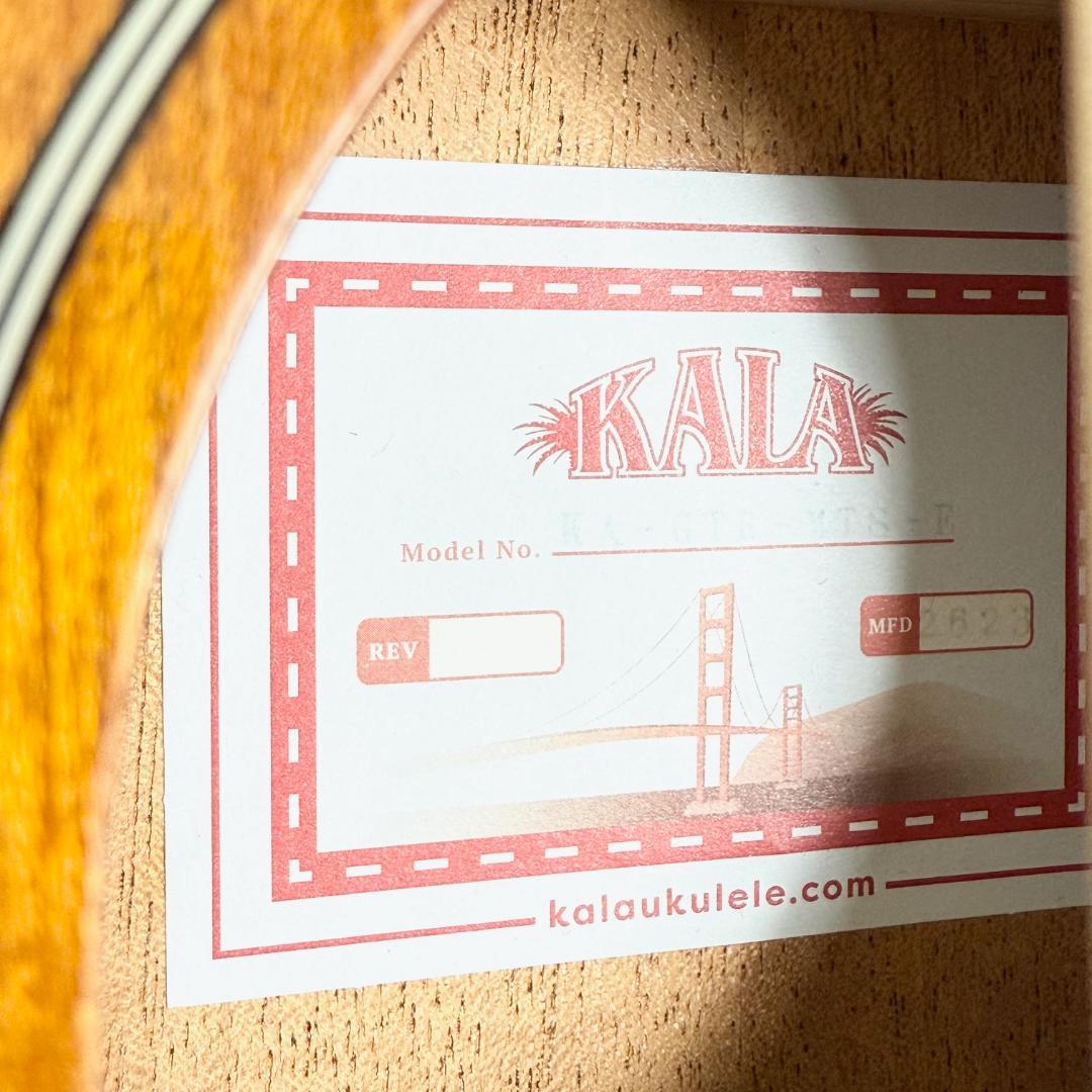 超美品 KALA エレアコ アコースティックギター KA-GTR-MTS-E