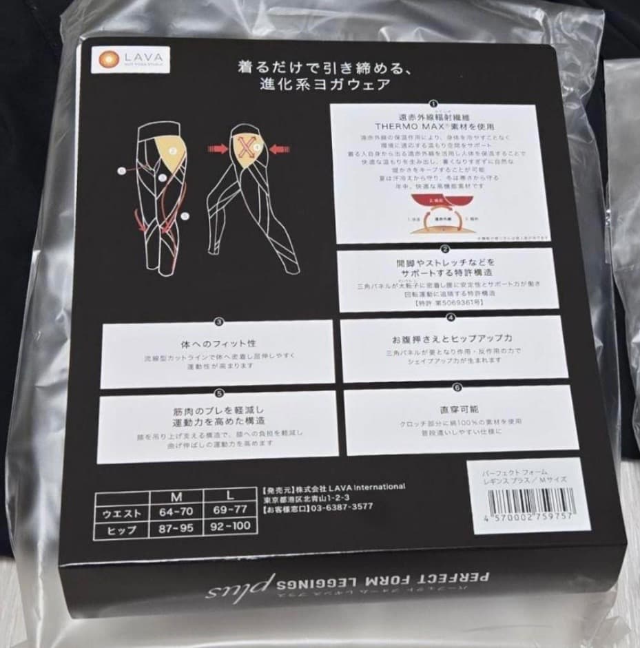 最終値下げ★LAVAリントスル★ピラティスウェア L 上下セットソックス