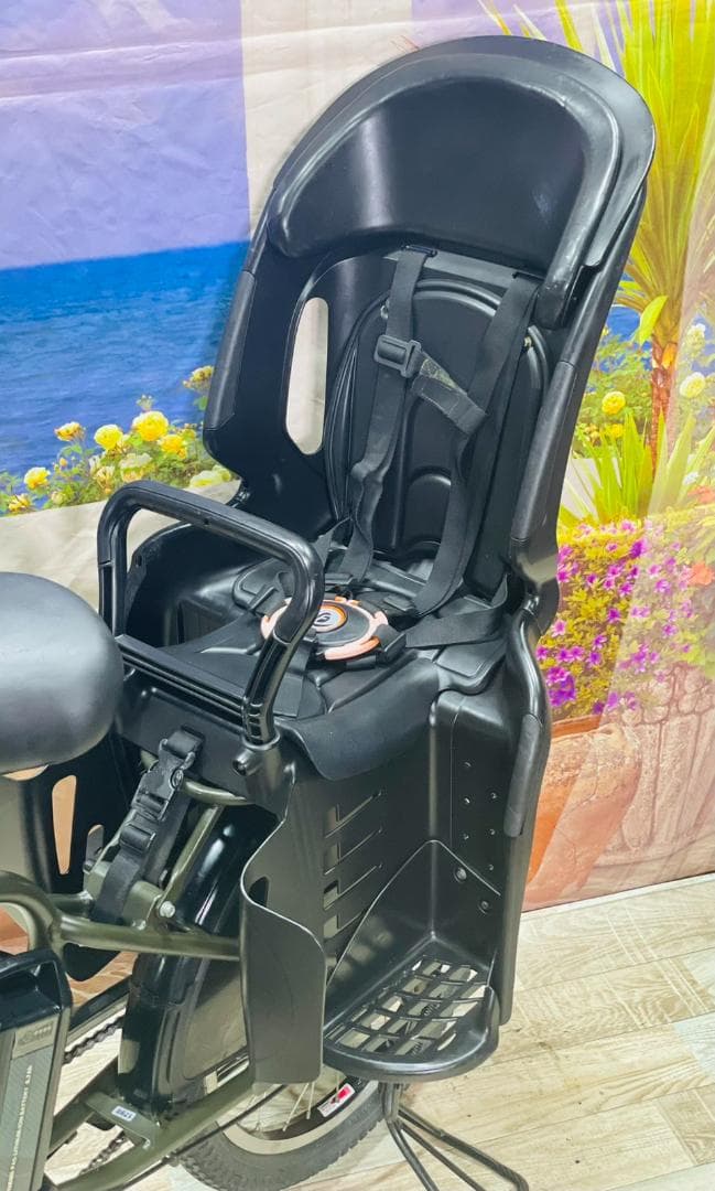 スーパーセール ヤマハPAS 純正バッテリー搭載 子供乗せ電動自転車 Y1798