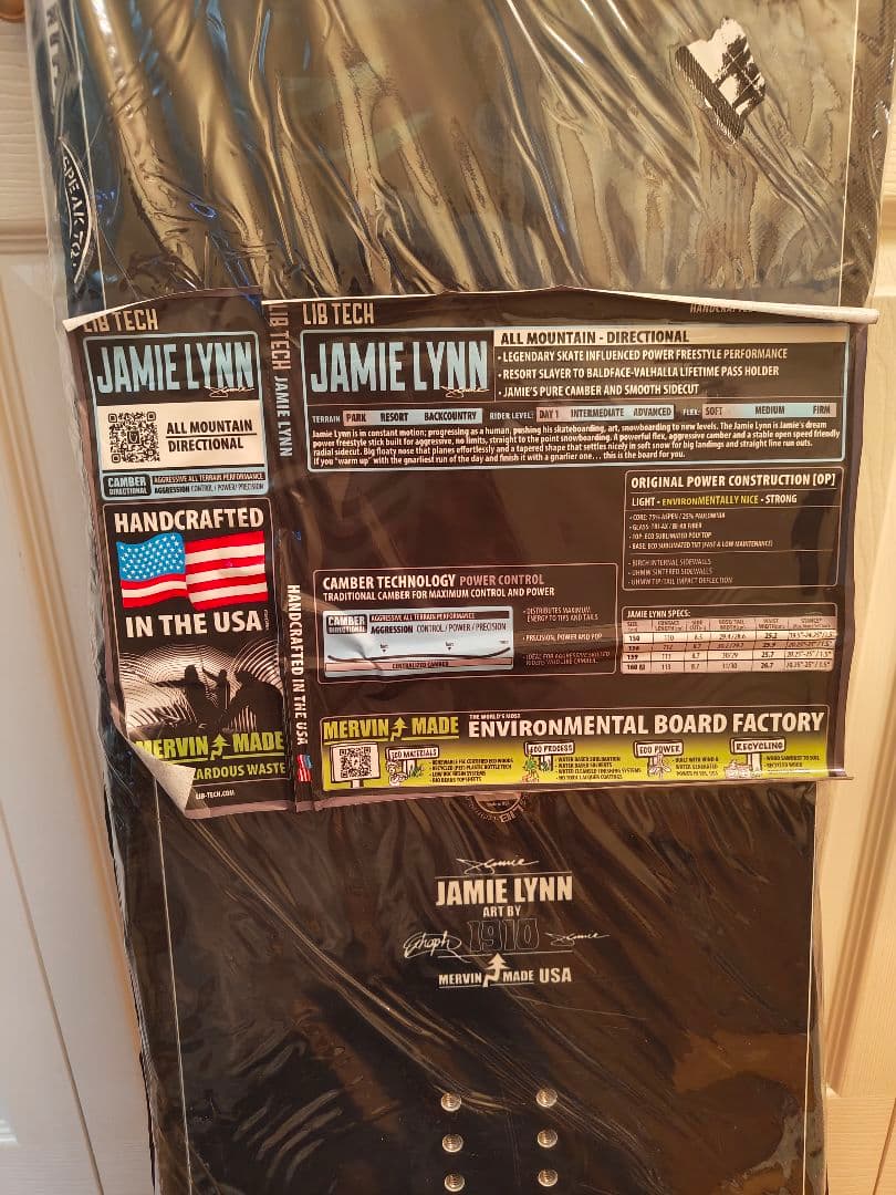 LIBTECH　Jamie Lynn 1910　156cm