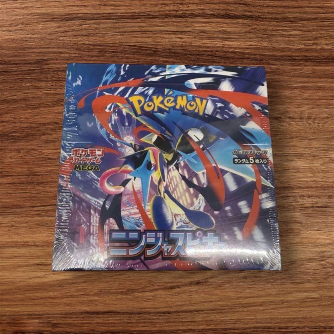 ポケモンカードゲーム　ニンジャスピナ— 1BOX シュリク付き　新品未開封