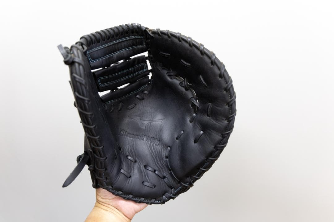 ミズノ 軟式グローブ ファーストミット　右投 黒