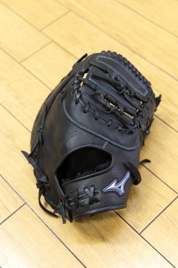 ミズノ 軟式グローブ ファーストミット　右投 黒