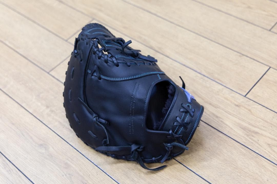ミズノ 軟式グローブ ファーストミット　右投 黒