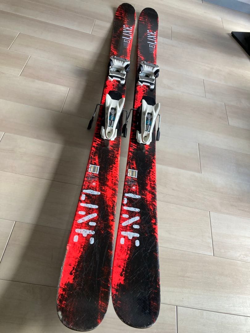 LINE HONEY BADGER 166 フリースタイルスキー　ビンディング付