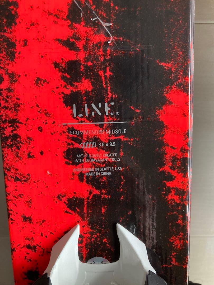 LINE HONEY BADGER 166 フリースタイルスキー　ビンディング付