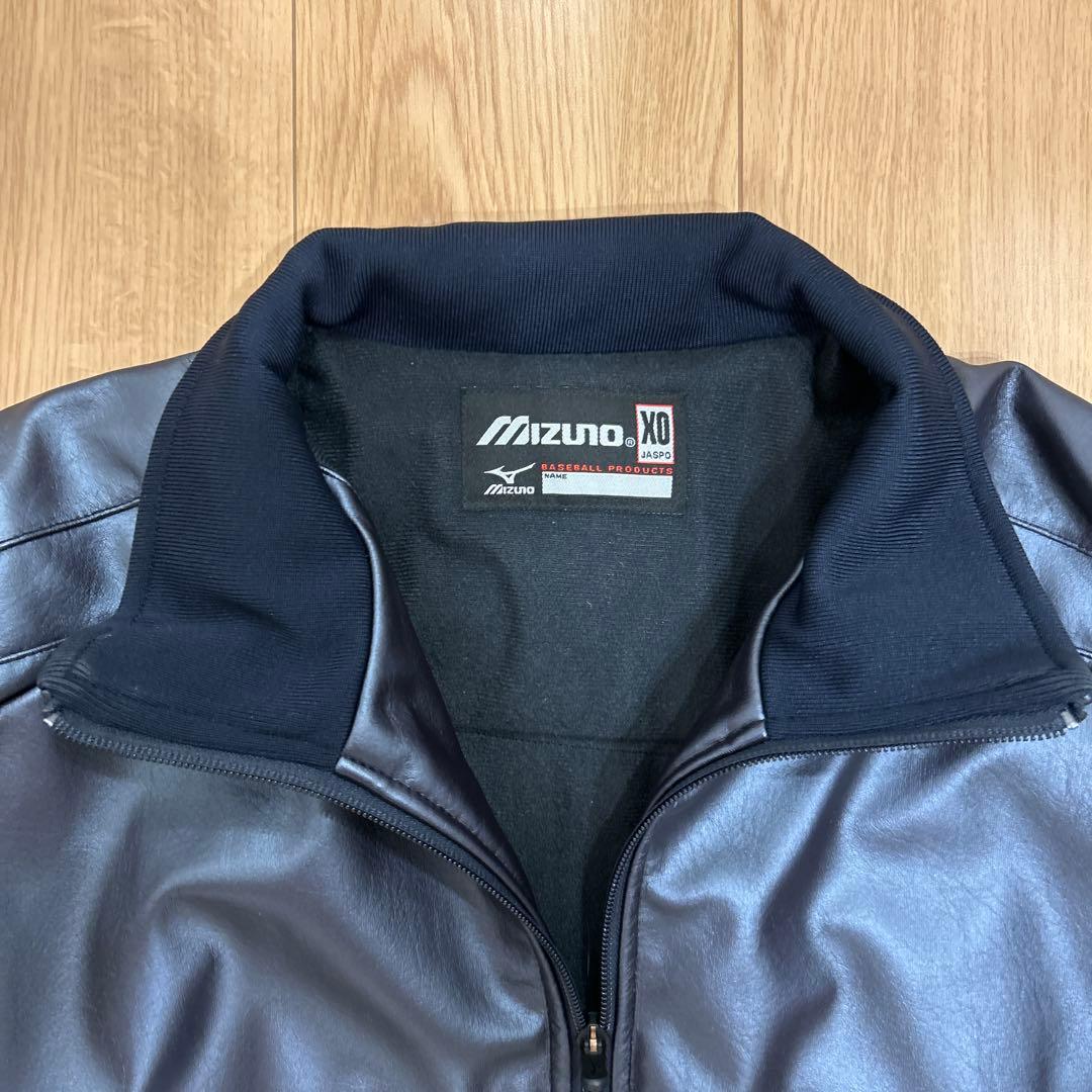 Mizuno street オーバーサイズ 野球ジャケット グランドコート　紺