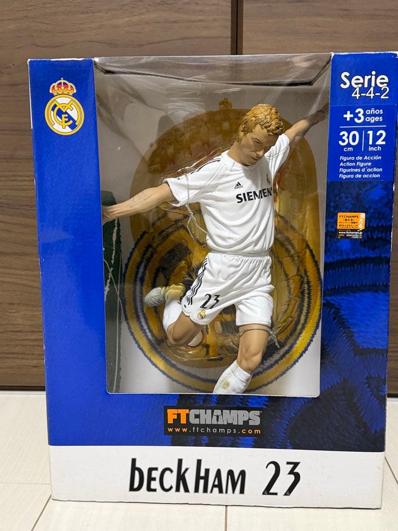 FT CHAMPS ロナウジーニョ　ジダン　ベッカム 30cm 未開封