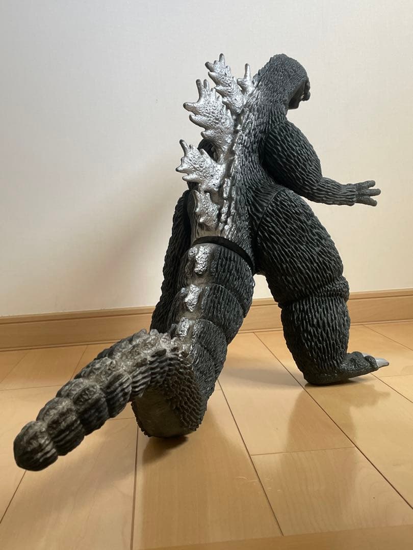 【希少】バンダイ ポピー ゴジラ 1988 ソフビ 特大 レトロ モスゴジ