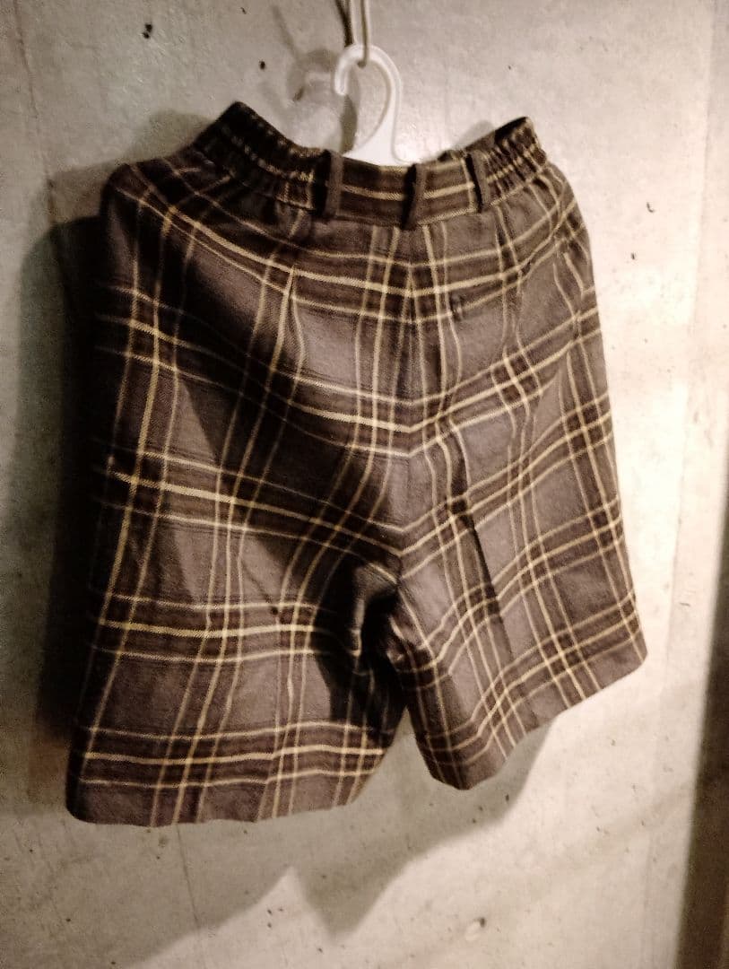 大人気　LANVIN Golf チェック柄ゴルフパンツ Mサイズ　送料無料