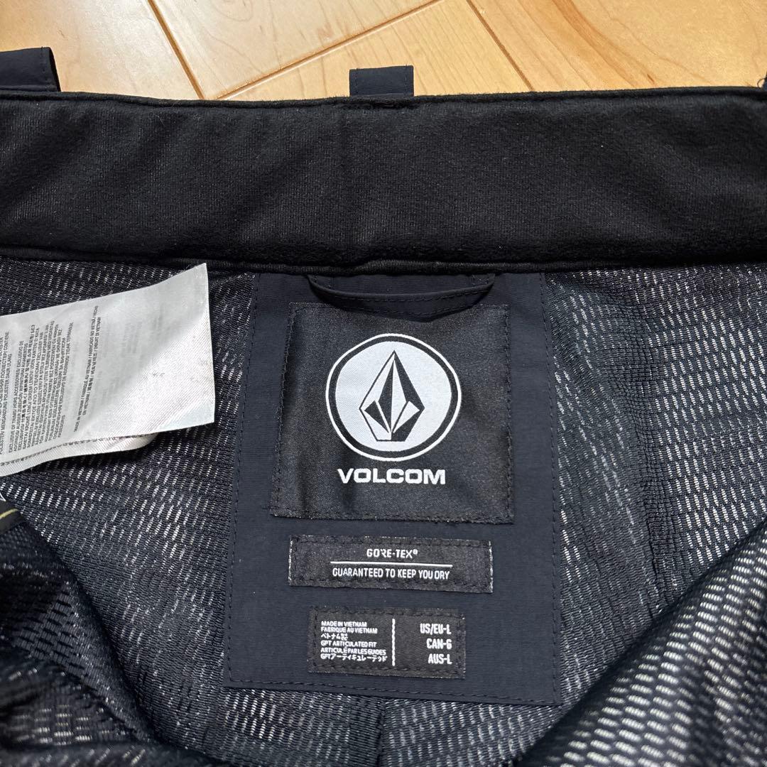 【美品】 VOLCOM ボルコム　L GORE-TEX　ゴアテックス 黒　XL