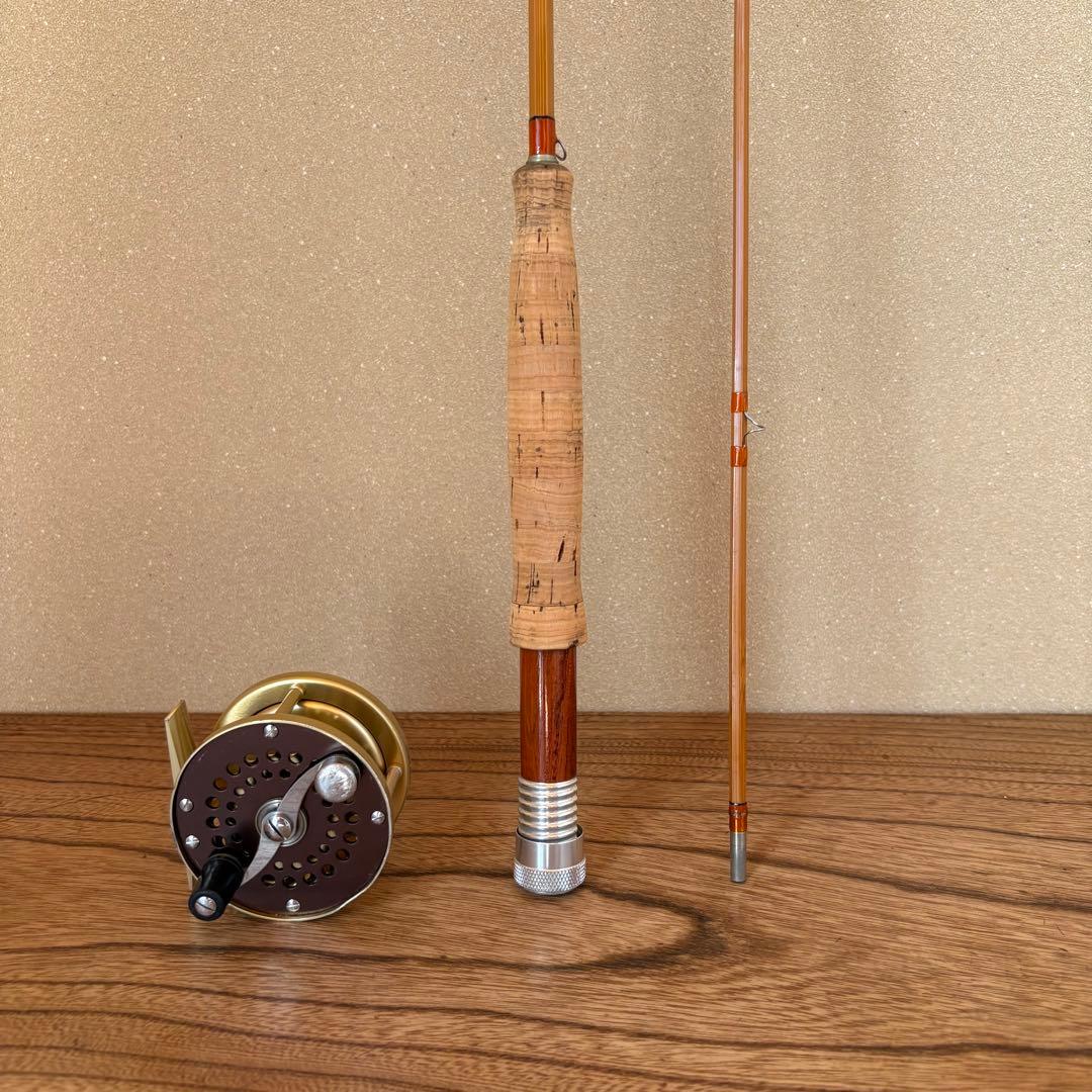 フライロッド（バンブー・2ピース） & レオンリール