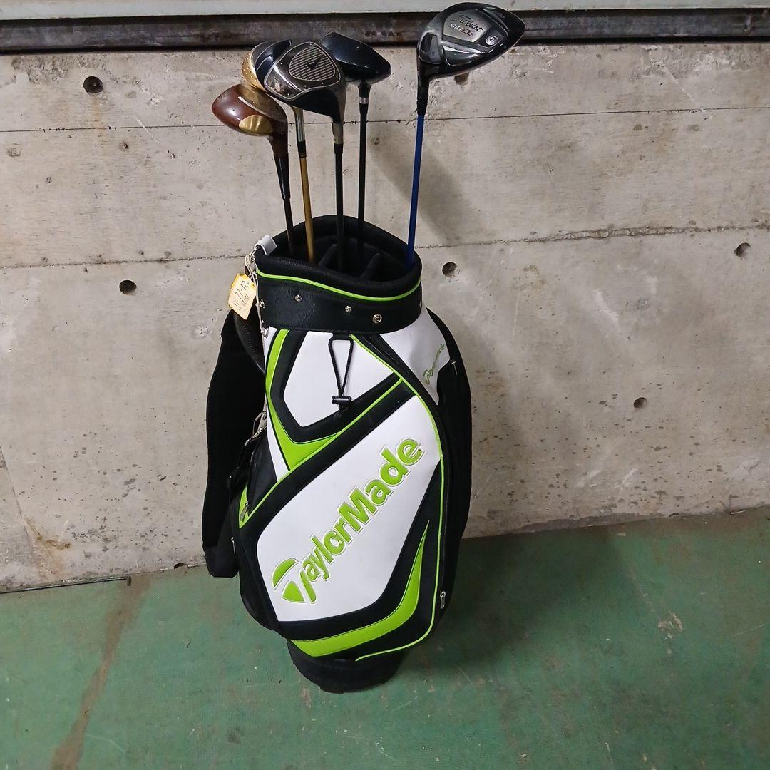 TaylorMade クラブセット キャディバッグ付きフードなし6本