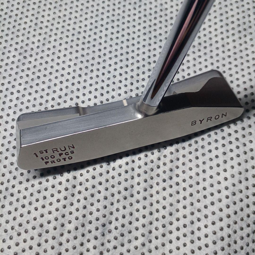 バイロンデザイン GSS センタシャフトパター ジャーマンステンレス