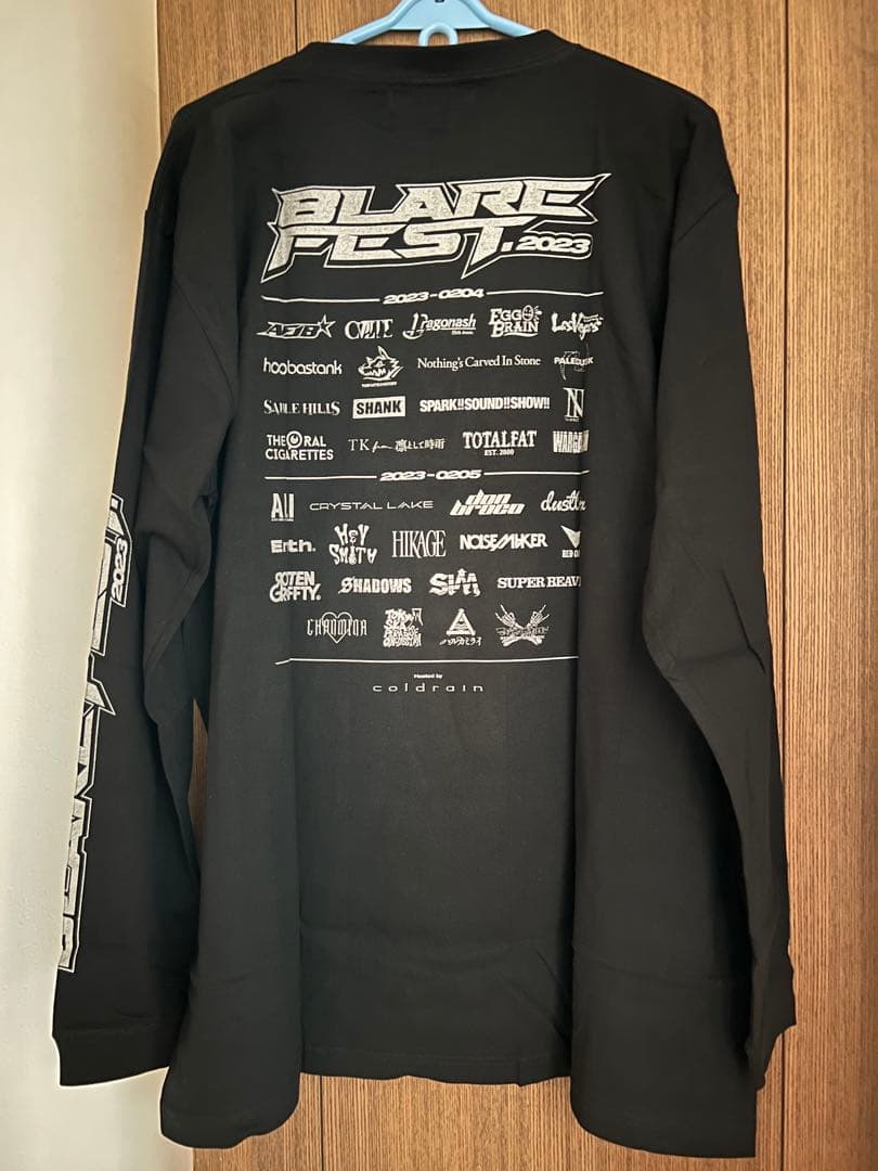 BLARE FEST 2023 ロンT 2 coldrain