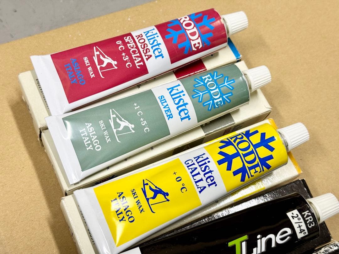 スキー RODE Klister Ski Wax Set