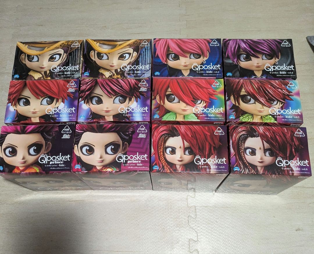 hide　Qposket Prince フィギュア 12体セット
