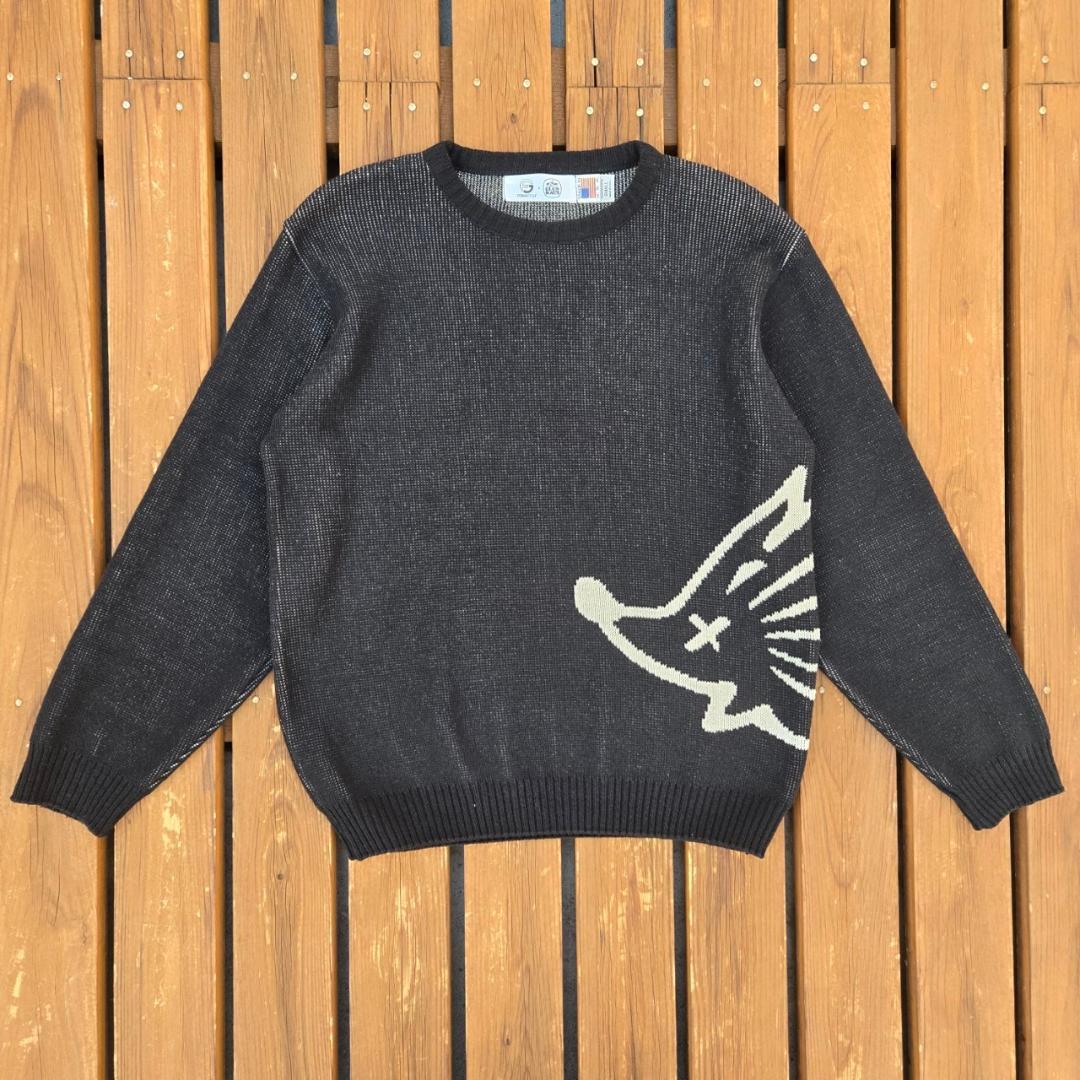 FORAY GOLF ✕ CLUB HAUS　クルーネックニット　ウェッジホッグ