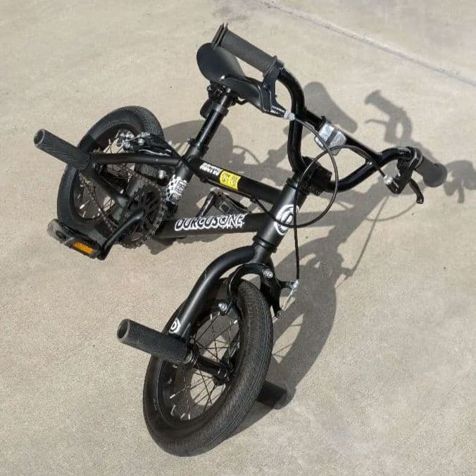 DURCUS ONE BMX Rectus 12インチ ブラック ペグ付き