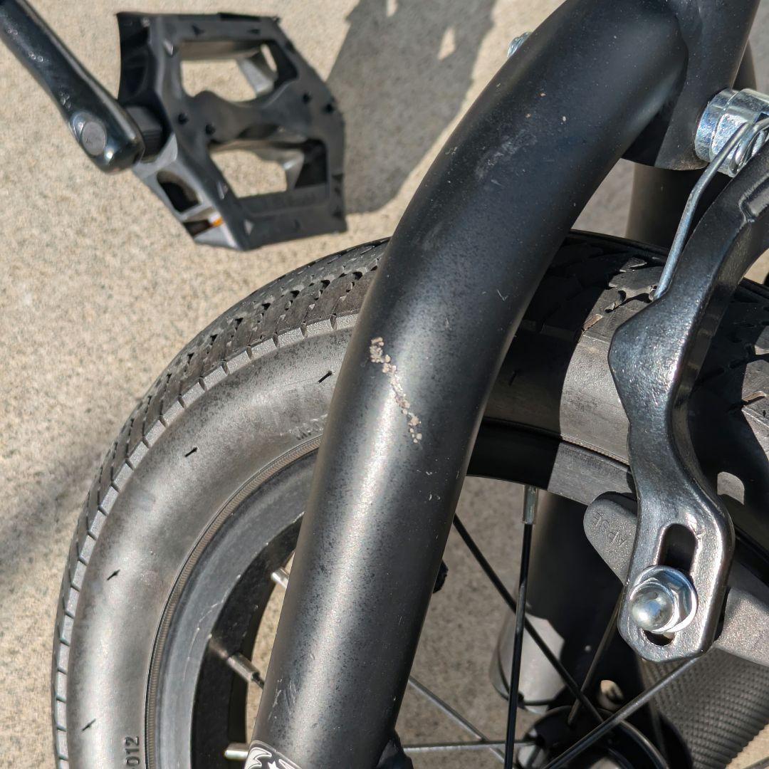 DURCUS ONE BMX Rectus 12インチ ブラック ペグ付き