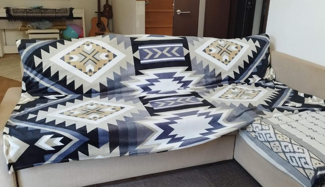 アメリカン・インディアン　マルチクロス ブランケット NAVAJO インテリア