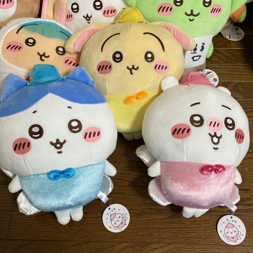 ちいかわ　ぬいぐるみ　プライズ　まとめ売り　ハチワレ　うさぎ　モモンガ　もっちる