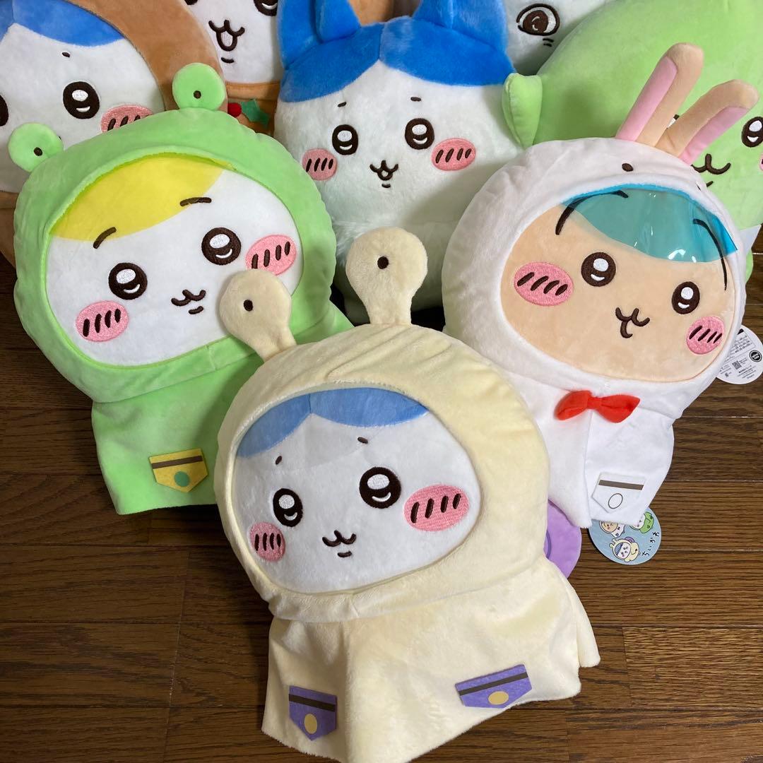 ちいかわ　ぬいぐるみ　プライズ　まとめ売り　ハチワレ　うさぎ　モモンガ　もっちる