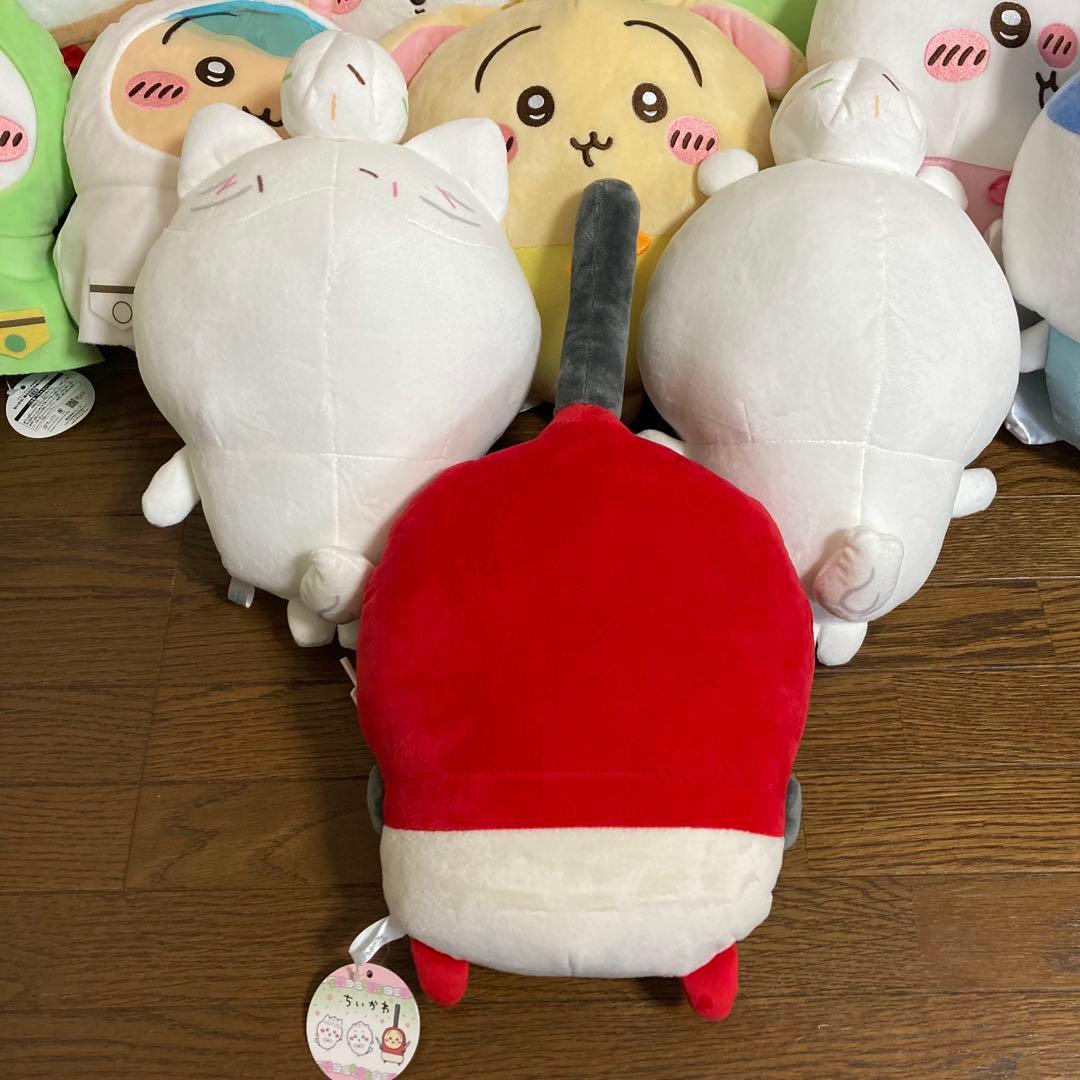 ちいかわ　ぬいぐるみ　プライズ　まとめ売り　ハチワレ　うさぎ　モモンガ　もっちる