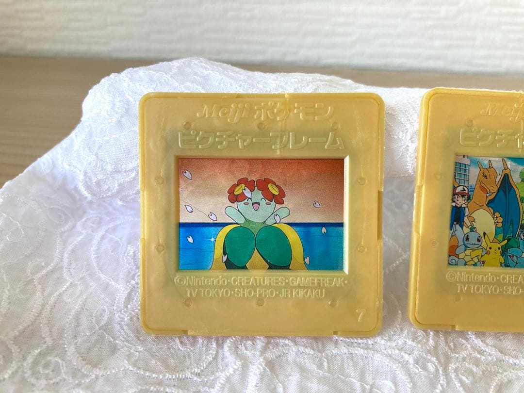 Meiji ポケモン ピクチャーフレーム 3点 #リザードン、ピカチュウ