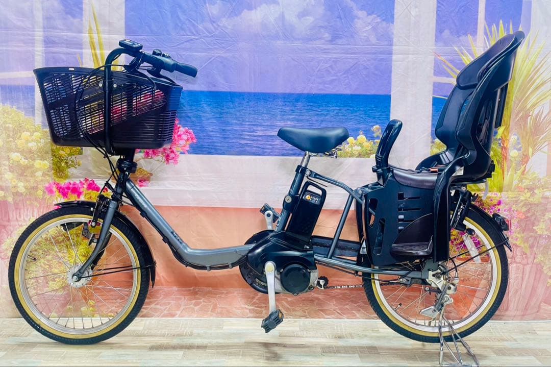 【限定価格】ギュット⭐️12AH！パナソニック子供乗せ電動アシスト自転車Y3415