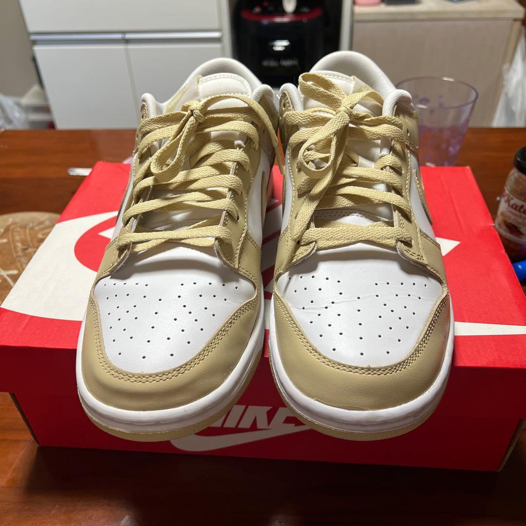 NIKE Dunk Low ホワイト/ベージュ　29cm