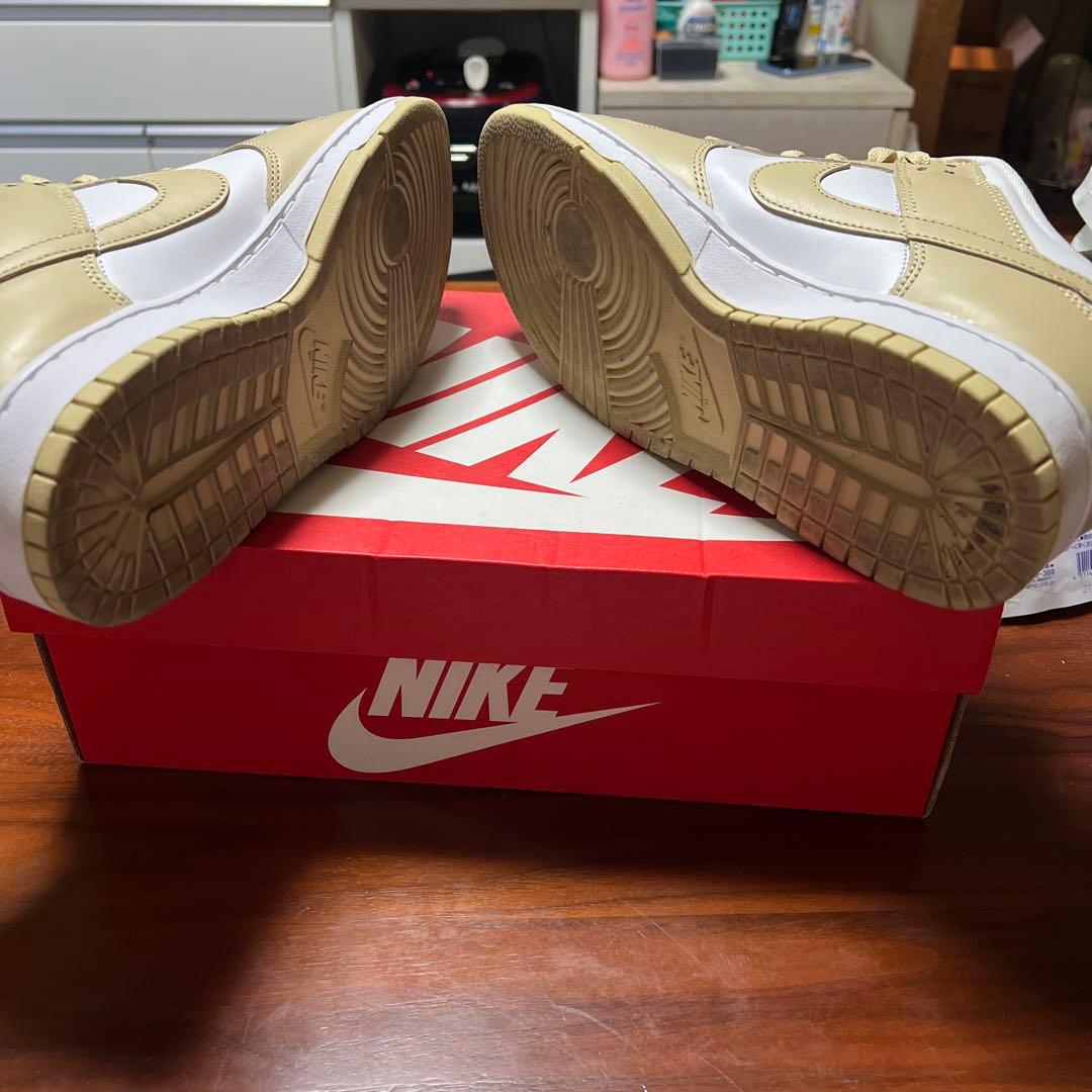 NIKE Dunk Low ホワイト/ベージュ　29cm