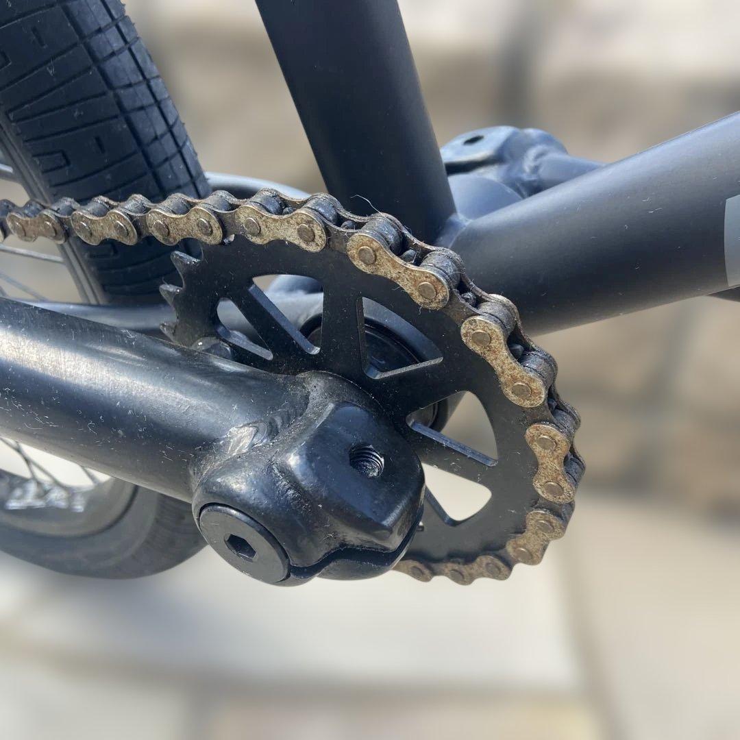 ブラック BMX フラットランドバイク