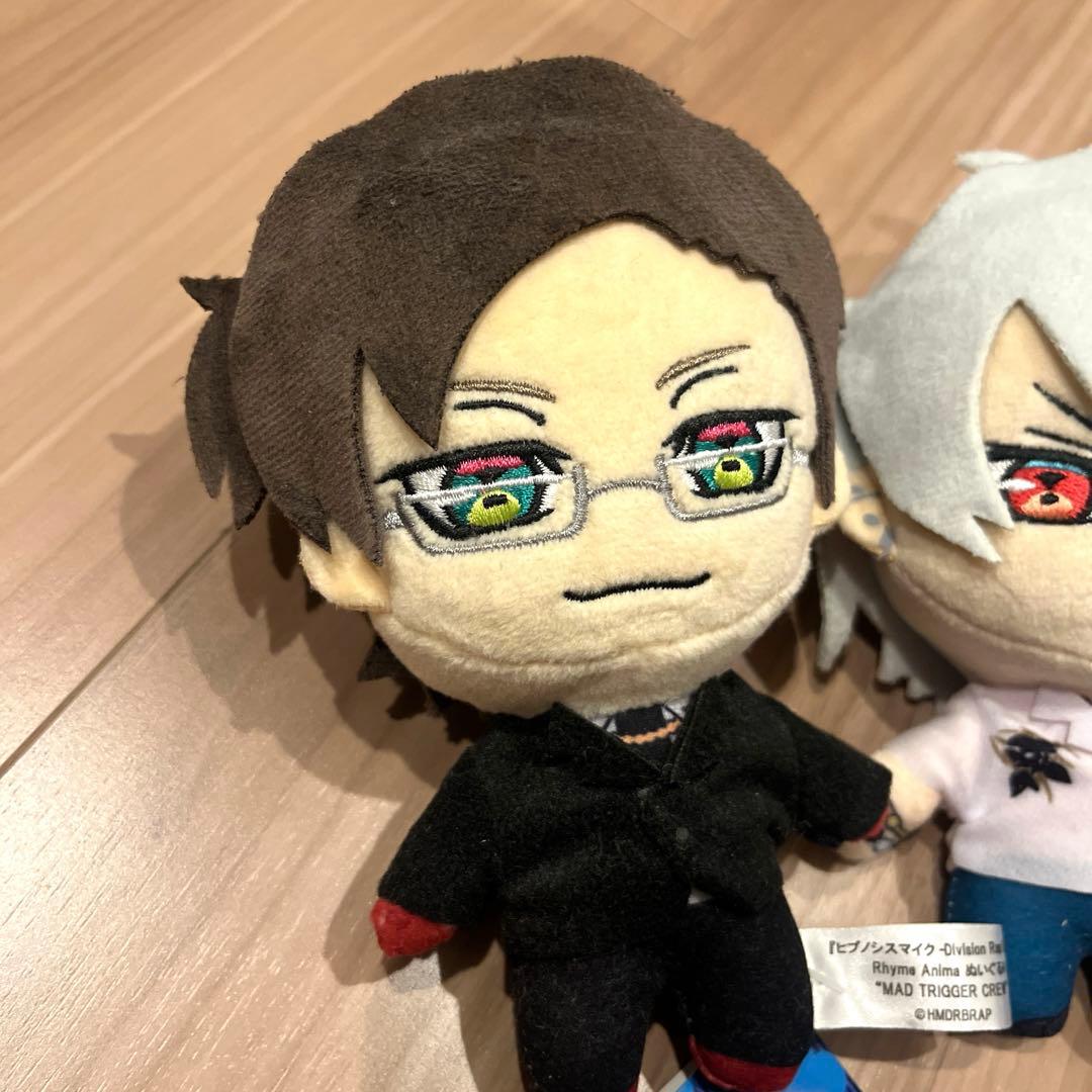 ヒプマイ　DRB　ライムアニマ　MTC　ぬいぐるみ　左馬刻　銃兎　理鶯