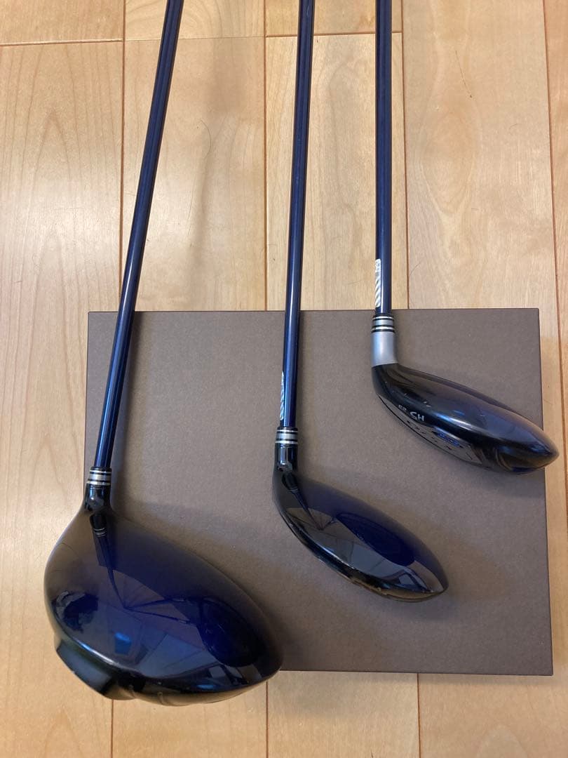 ゼクシオ 10 1W9.5° 5W 5H 3本セット カーボンシャフト S