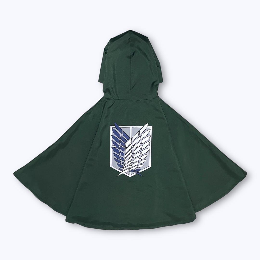初期モデル【USJ公式グッズ】進撃の巨人 調査兵団マント コスプレ リヴァイ兵長