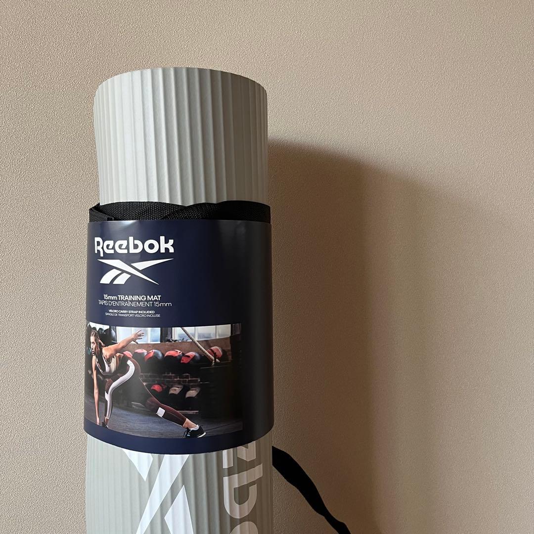 Reebok Fitness トレーニングマット15mm （グレー）