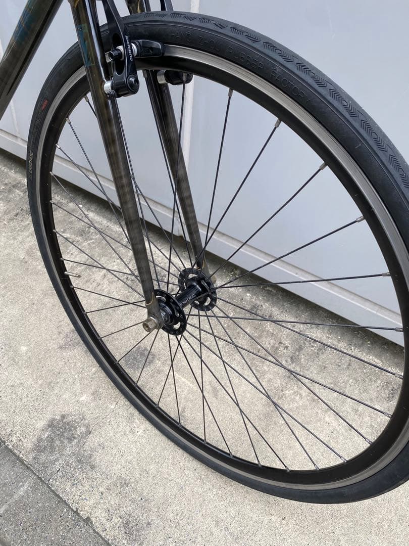 こうすけ Mサイズ mash steel 700c 競輪 ブルーラグ