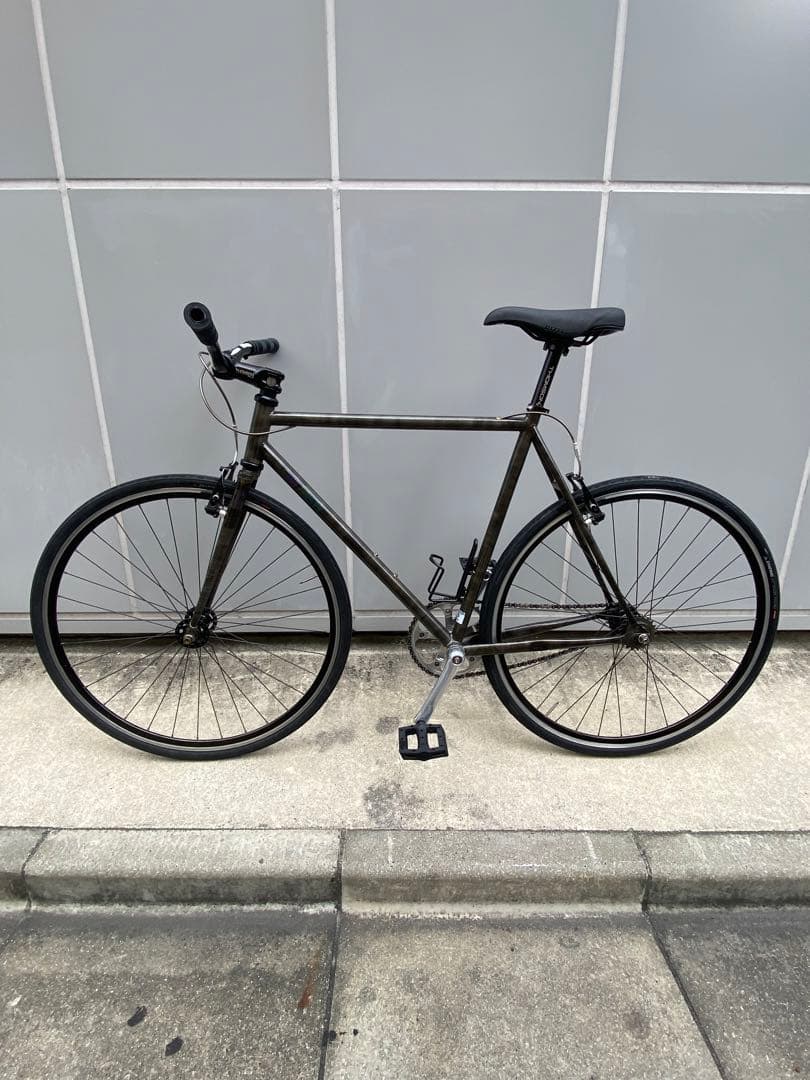 こうすけ Mサイズ mash steel 700c 競輪 ブルーラグ