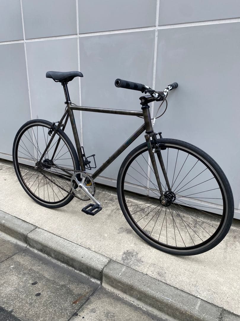 こうすけ Mサイズ mash steel 700c 競輪 ブルーラグ