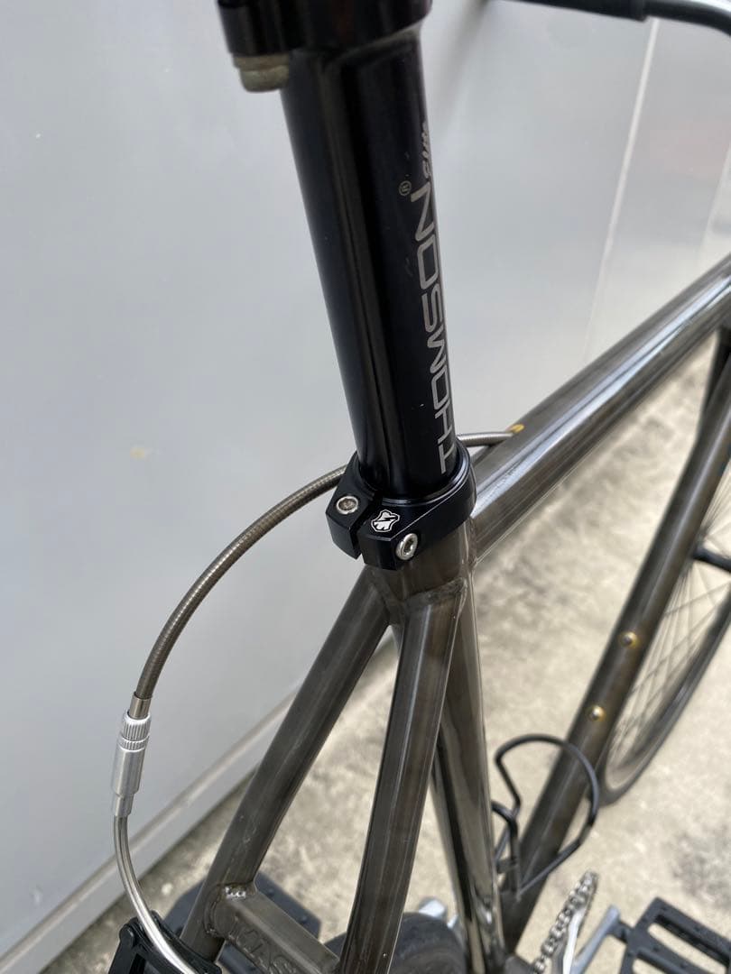 こうすけ Mサイズ mash steel 700c 競輪 ブルーラグ