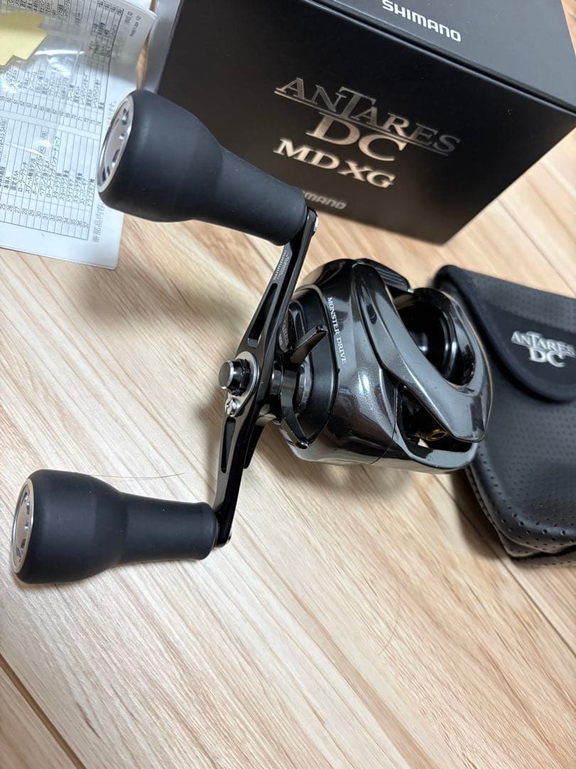 シマノ　18アンタレスDCMDXG 夢屋ウルトラストロングハンドル　右巻き